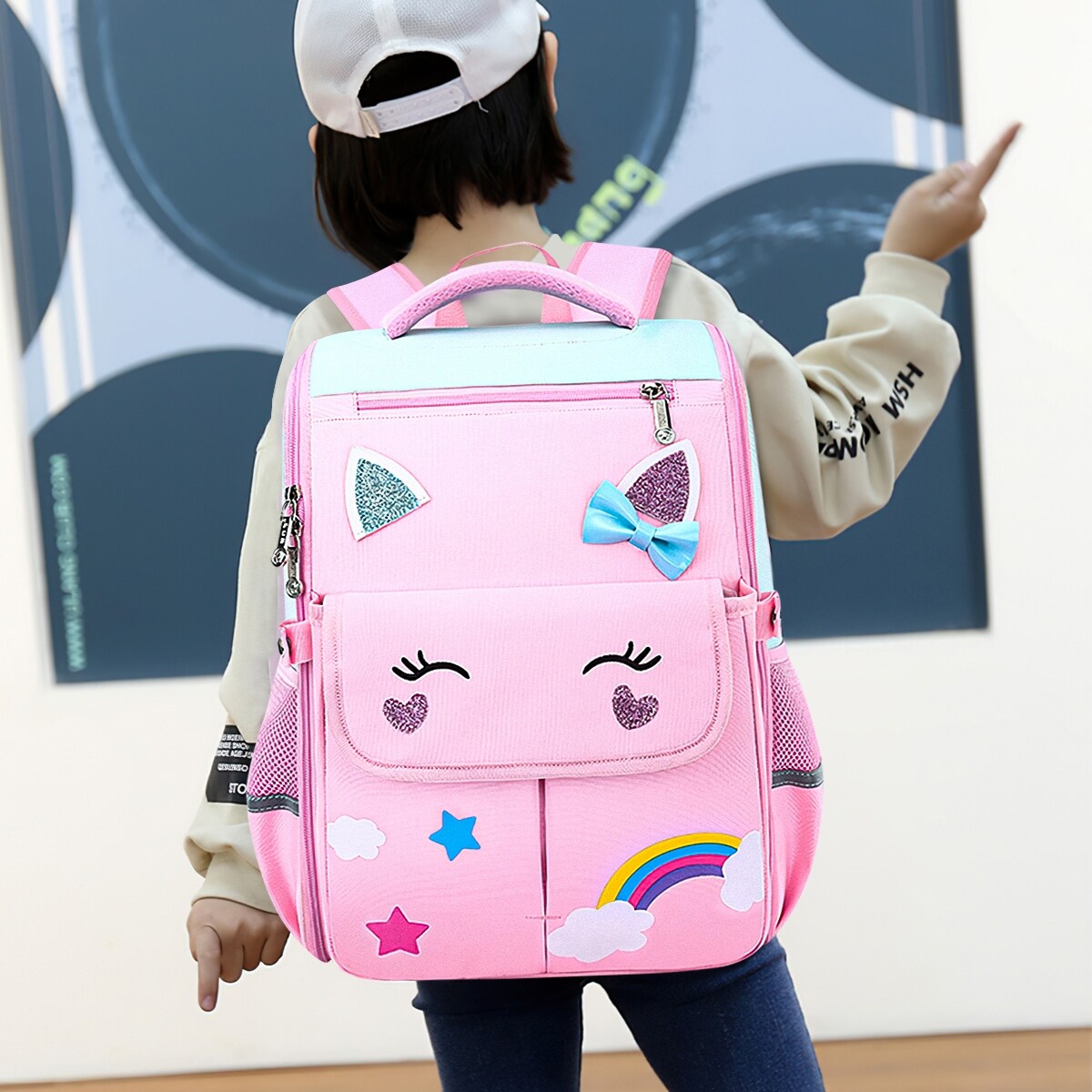 Girls backpacks unicorn outlet