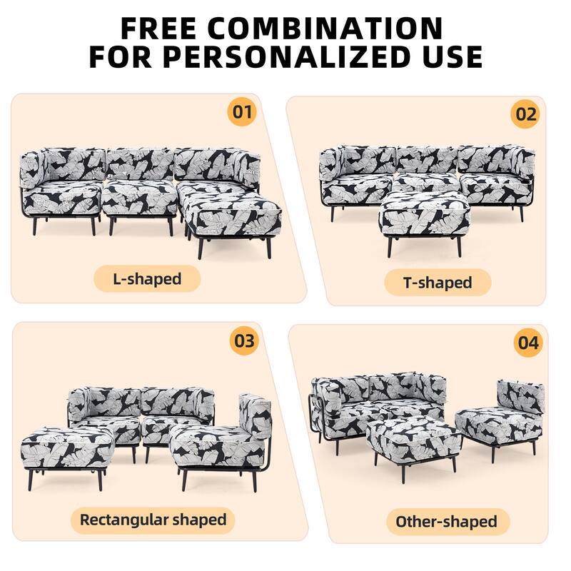 Inflatable Couch Set - Portable Outdoor Air Sofa with Aluminum Frame, Waterproof Oxford Fabric for Camping, Patio,Beach