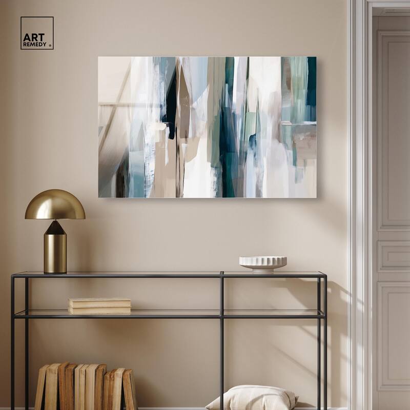 Color Columns Acrylic by Art Remedy, Ready to Hang