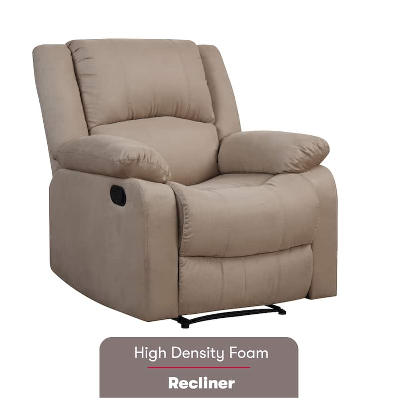 Relax A Lounger® Porter Microfiber Manual Recliner by iLounge