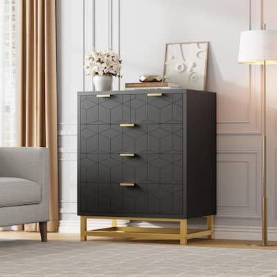 5 Drawer Dresser for Bedroom, Living Room, Entryway
