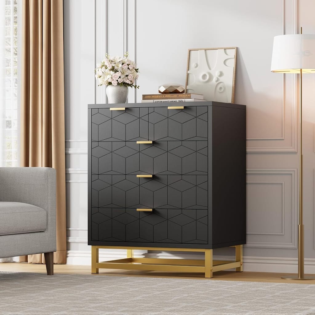 5 Drawer Dresser for Bedroom, Living Room, Entryway
