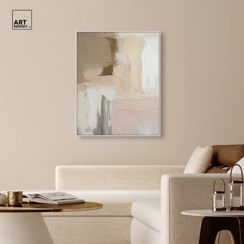 Subtle Earth Tones II Canvas by Art Remedy