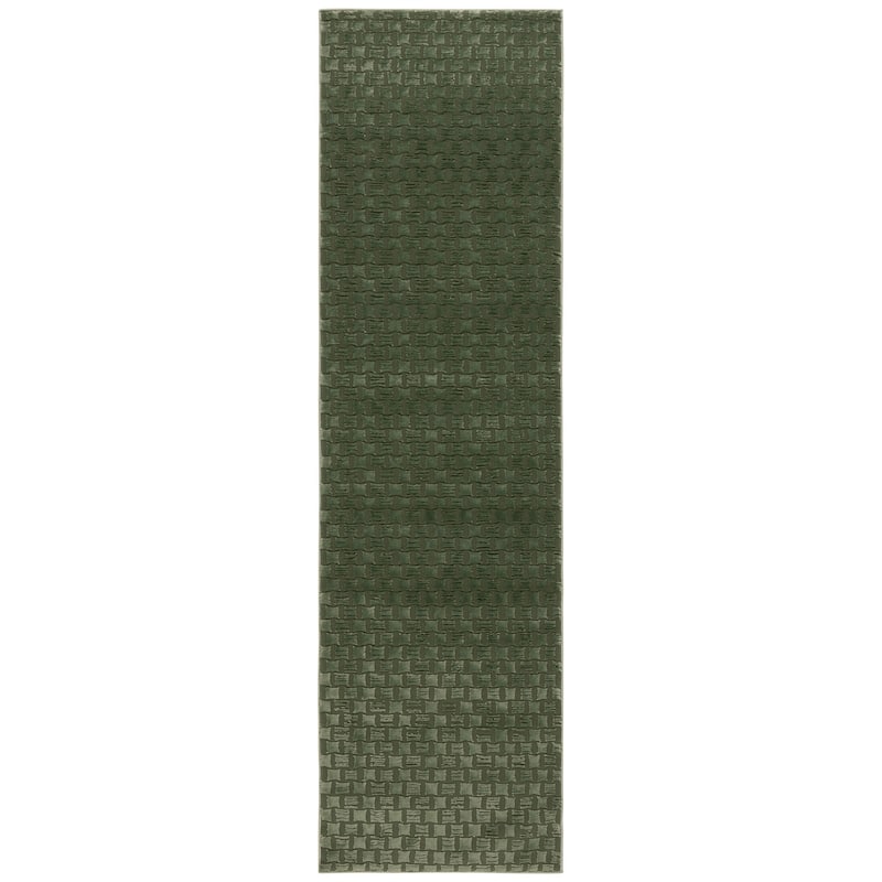 SAFAVIEH Revive Asdis Transitional Rug - 2'3" x 8' Runner - Green