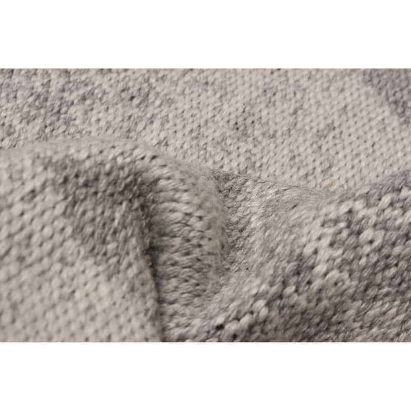 Ankara FW Grey Kilim 3'9" x 6'2" - 3'9 x 6'2