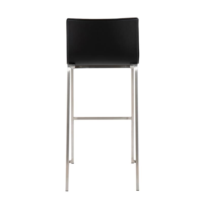 Silver Orchid Mara Upholstered Bar Stool - Set of 2