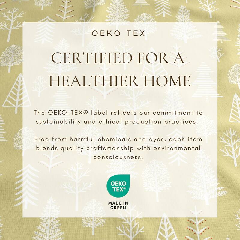 Linery & Co. Winter Turkish Cotton Double-Brushed Flannel Bed Sheet Set