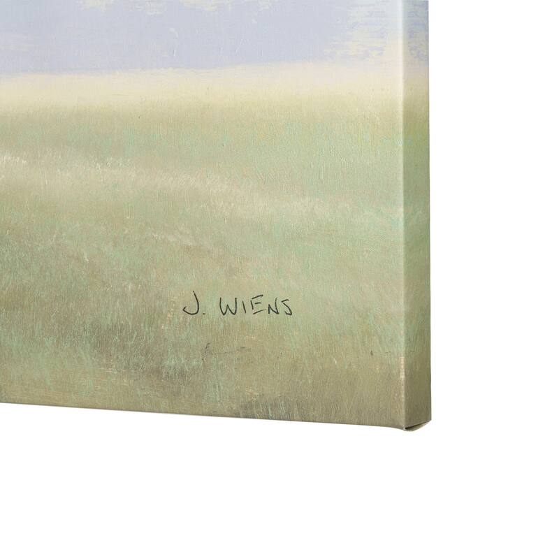 Lonely Landscape I (56 x 42 ) Canvas Art Print