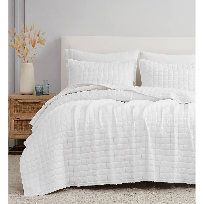 Brooklyn Loom Flax Linen Quilt Set