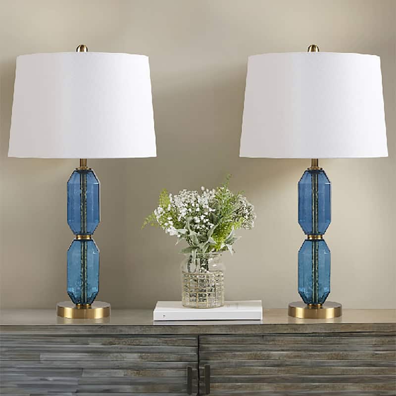 510 Design Zirconia Faceted Glass Table Lamp