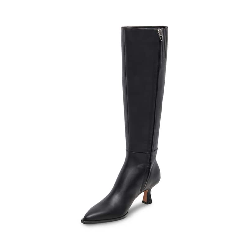 Dolce Vita Women's Auggie Leather Heeled Tall Boot - 8