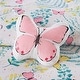 preview thumbnail 10 of 11, Intelligent Design Kids Caroline Pink Printed Butterfly Comforter Set