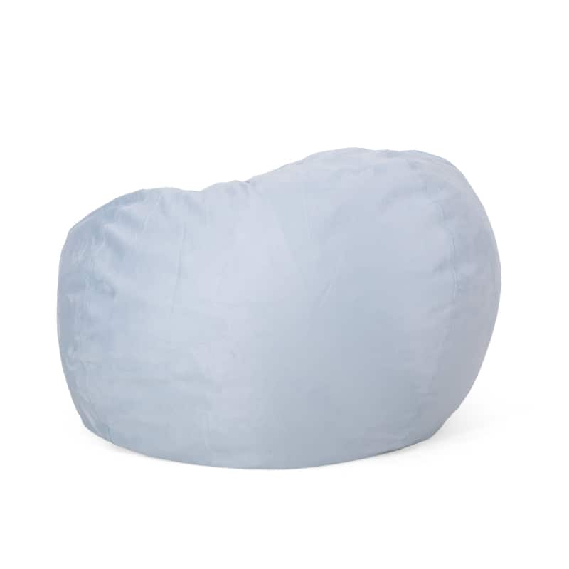 Madison Faux Suede 5-foot Beanbag Chair by Christopher Knight Home
