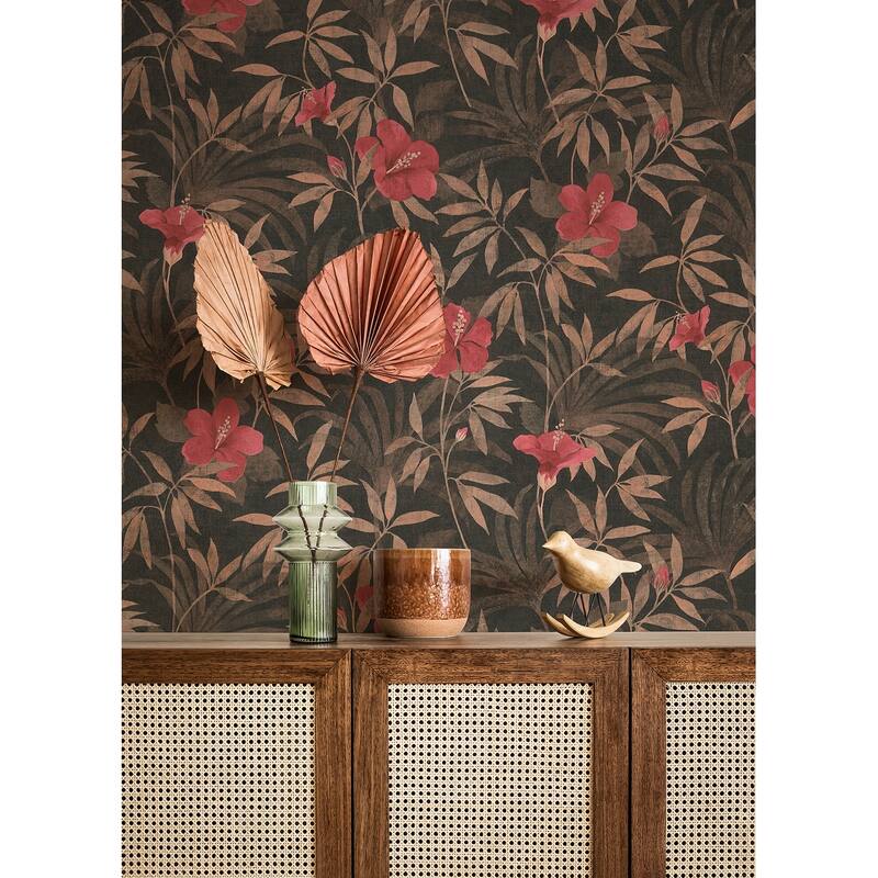 Advantage Malecon Multicolor Floral Wallpaper - 20.9in x 396in x 0.025in - 20.9in x 396in x 0.025in