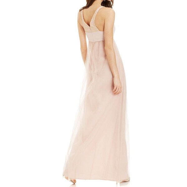 bcbg blush gown