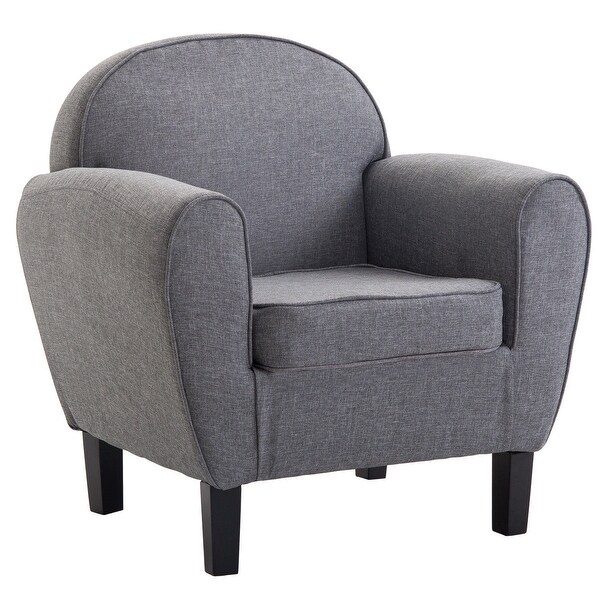 Shop Gymax Arm Chair Single Sofa Leisure Accent Fabric ...