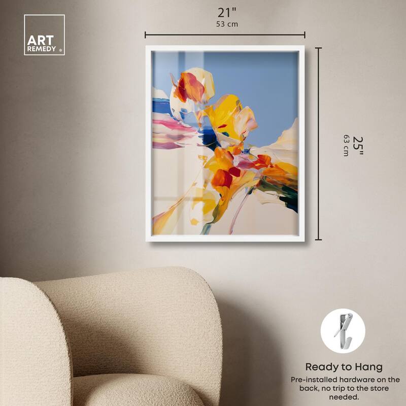 Flippant Bloom II Shadowbox by Art Remedy