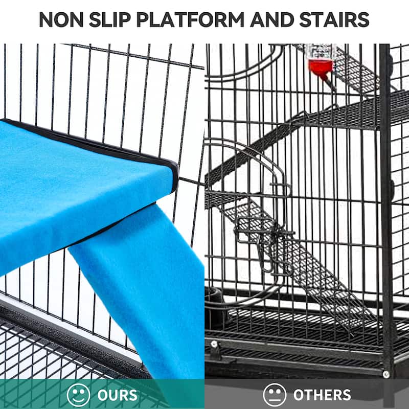 Metal 2Tiers Small Animal Cages Indoor Critter Nation Cage On Sale Bed Bath & Beyond 37453708