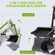 preview thumbnail 3 of 16, 4 in 1 Ride on Excavator