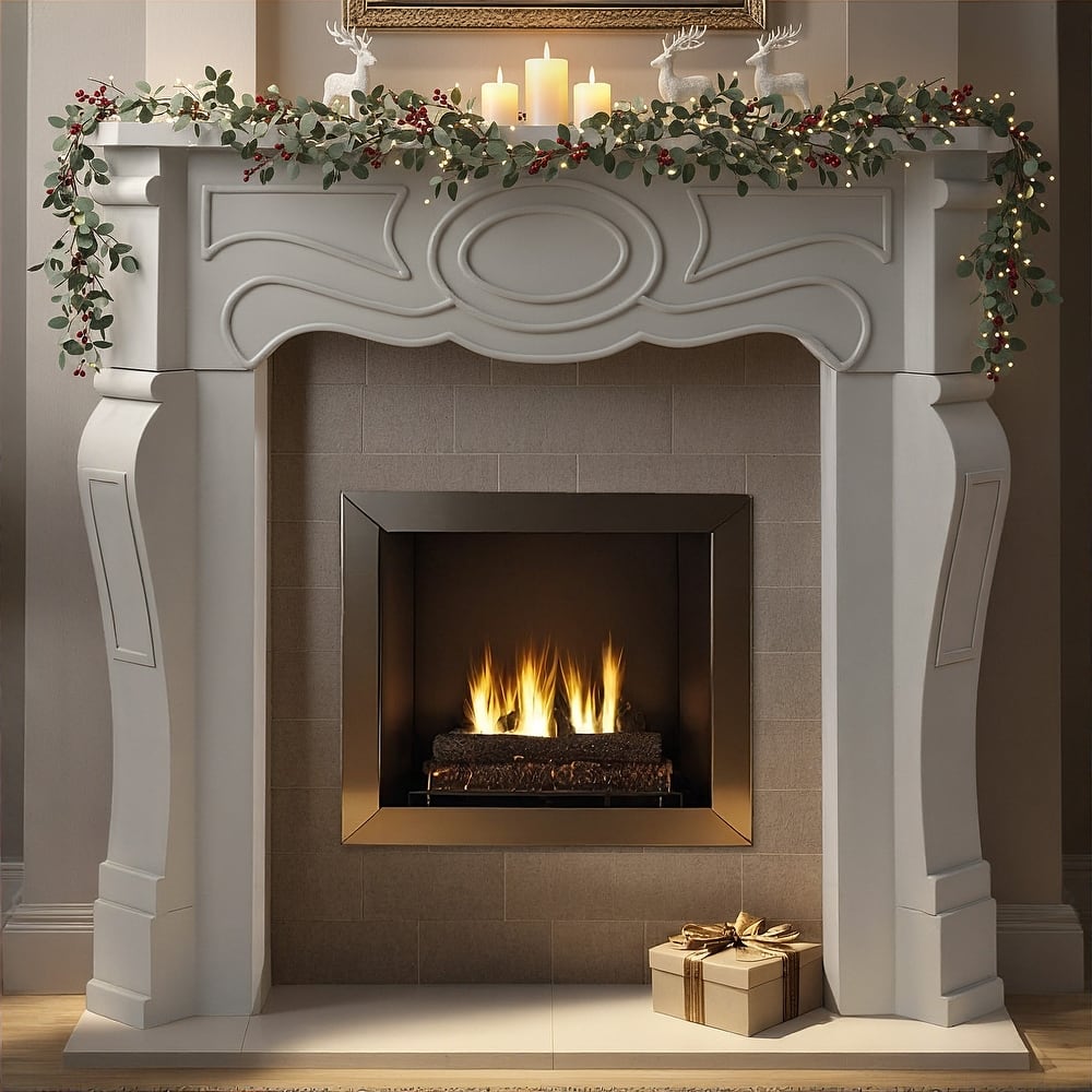 Victorian Decorative Fireplace Mantel