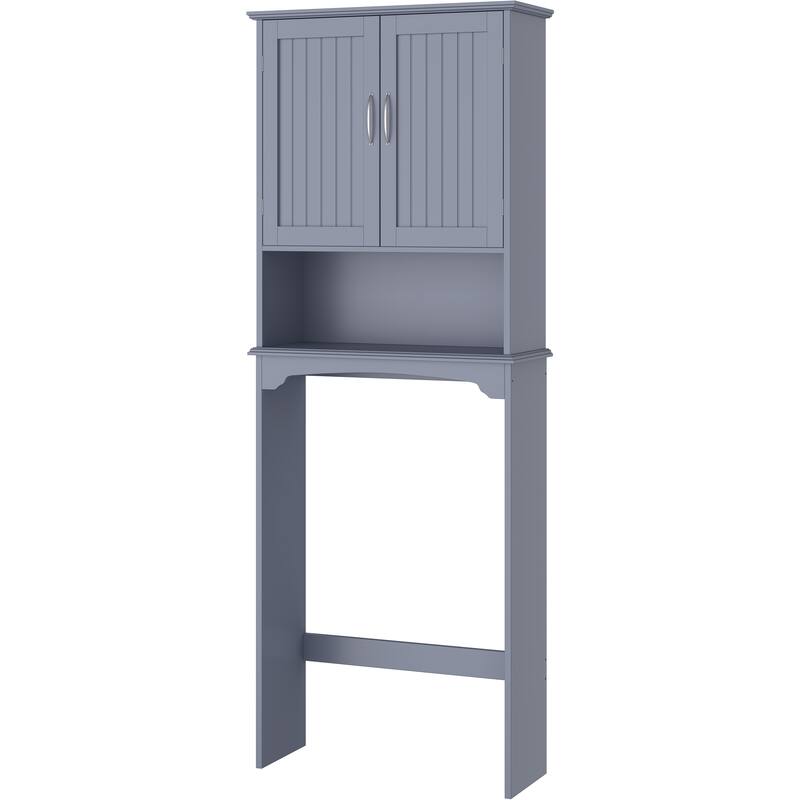 Yaheetech Bathroom Space Saving Organizer Over-the -Toilet with Adjustable Shelf for Bathroom