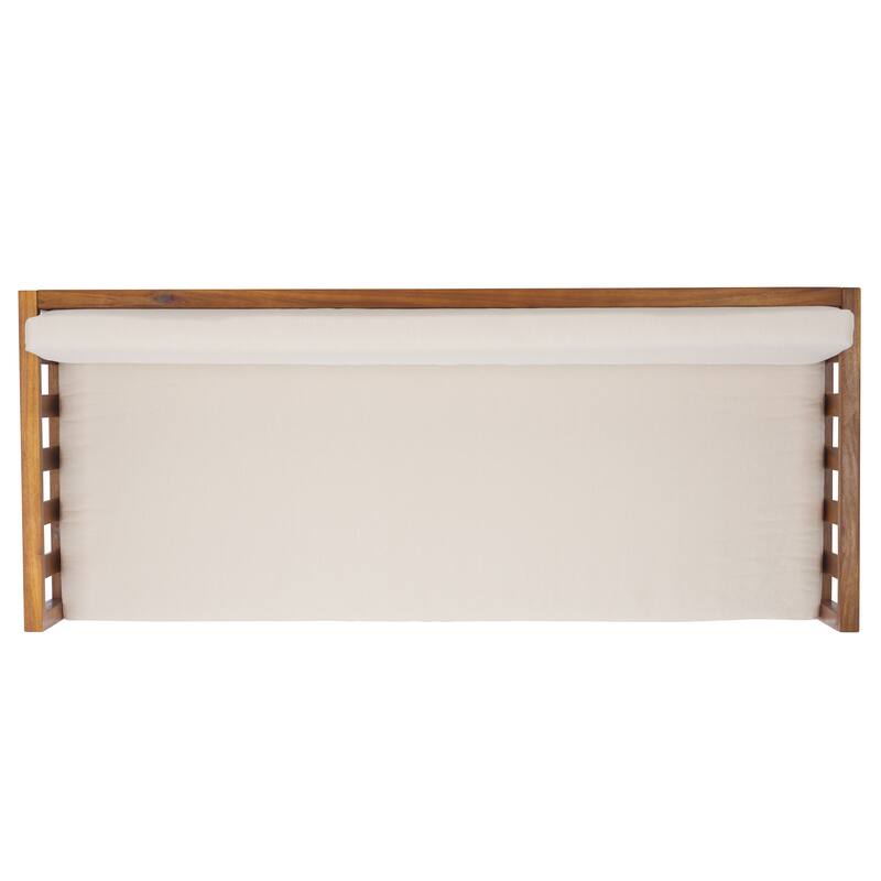 SAFAVIEH Outdoor Living Napoli 3-Seater Bench - 28"W x 68"D x 24"H