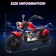 preview thumbnail 5 of 22, 36V Kids Electric Dirt Bike, Ride On Electric Motorcycle with Training Wheels