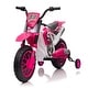 preview thumbnail 3 of 13, 12V Kids Ride on Toy Motorcycle - Rose Red