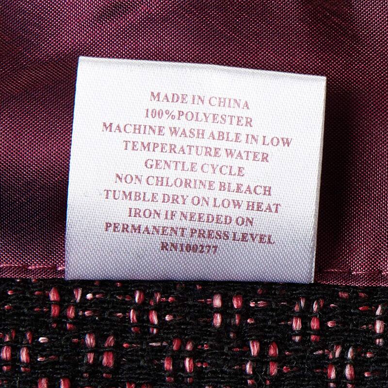 Violet Linen Chenille Basket Weave Design, Polyester Chenille, Damask Poly, 60" x 15", Straight, Rod Pocket Curtain Valance