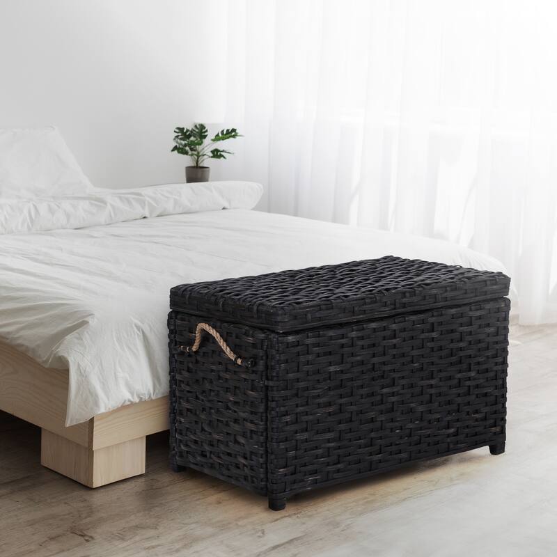 happimess Jacob 30" Wicker Storage Trunk