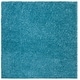 preview thumbnail 56 of 140, SAFAVIEH August Shag Solid 1.2-inch Thick Area Rug 3' Square - Turquoise