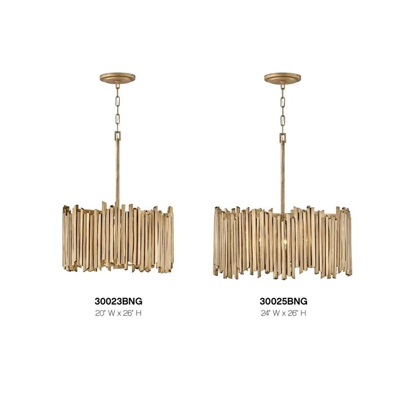 Hinkley Lighting 30025 Roca 5 Light 24" Wide Lisa McDennon Pendant