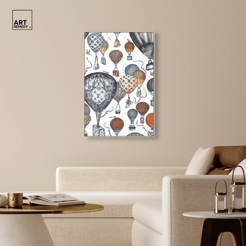 Doll Memories - Fashion Balloons Canvas by Art Remedy