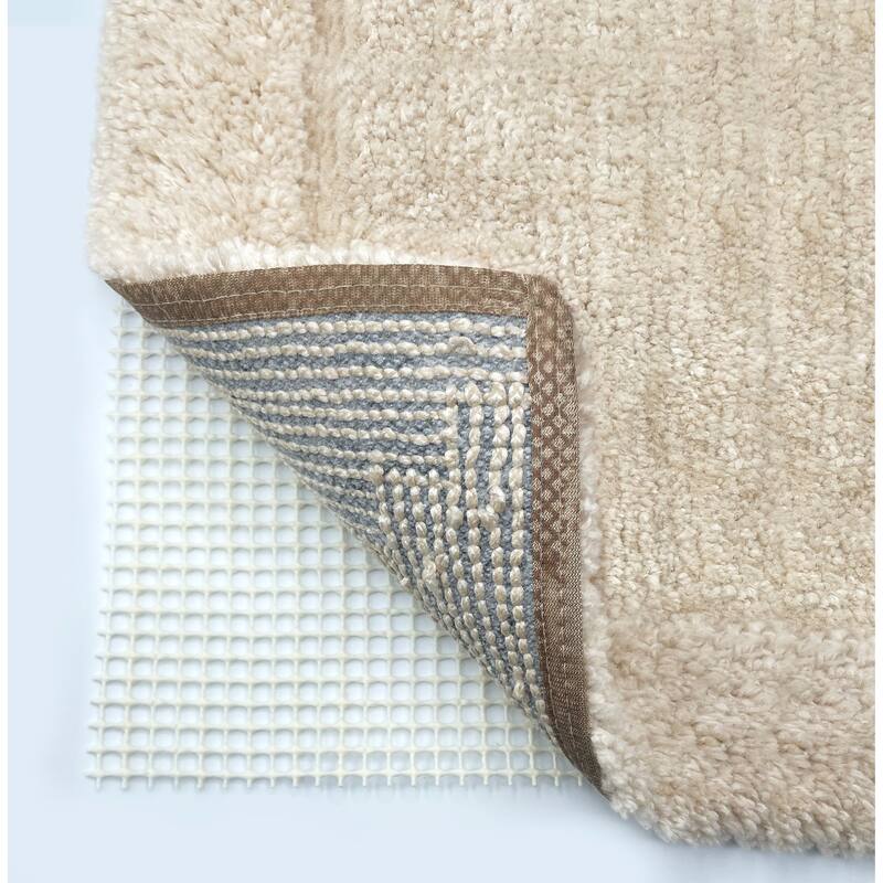 Beige Non Slip Thick Cushioned Skid Resistant Rug Pad