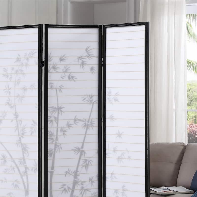 4-Panel Framed Room Screen
