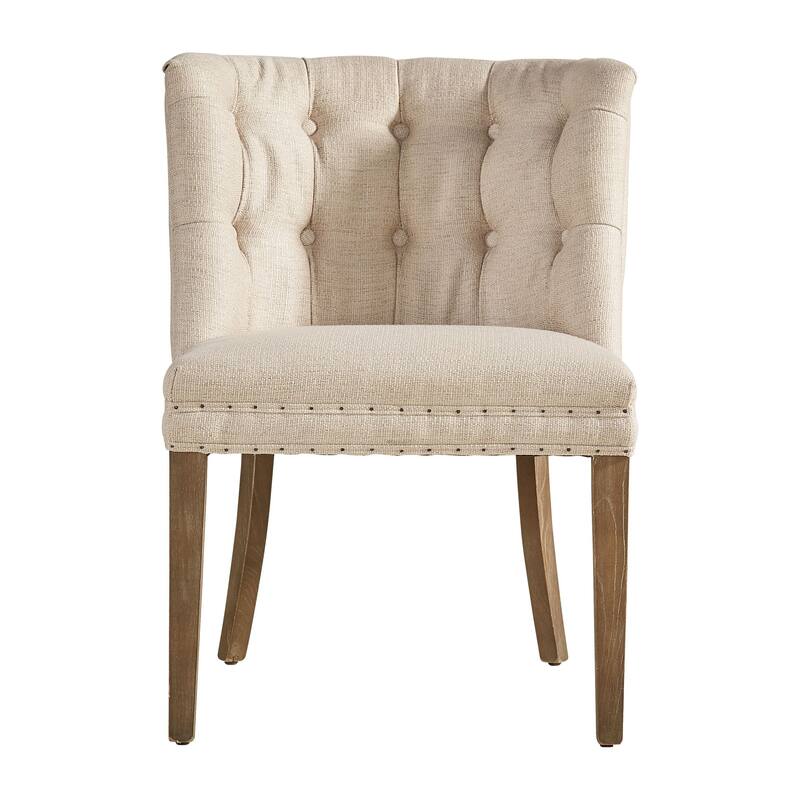 Cypress Upholstered Accent Chair, Oatmeal