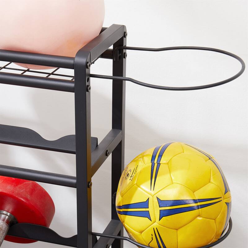4-Tier Metal Storage Organizer