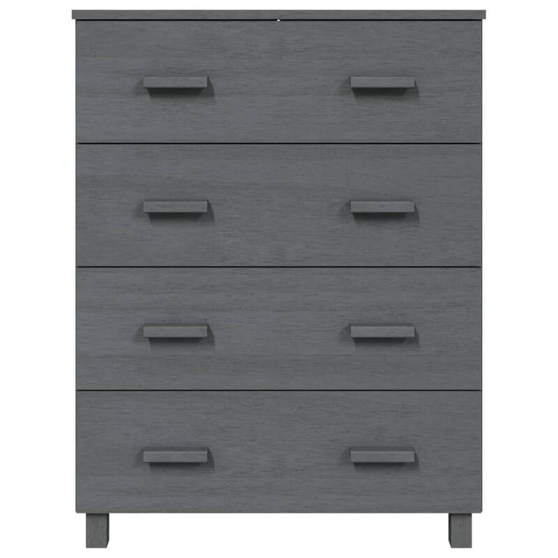 vidaXL Sideboard Buffet Console Cabinet for Kitchen HAMAR Solid Wood Pine - 31.1"x15.7"x40.7"