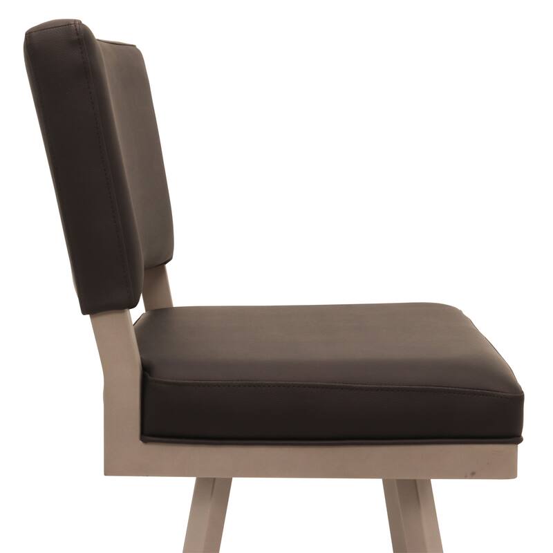 Tempo Furniture Emerson Swivel 26" Counterstool w/ Fully Welded Metal Frame (Commercial Grade) by Furnish Theory (Var. Colors)