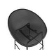 preview thumbnail 39 of 38, Set of 2 26-inch Contemporary Eiffel Dowel DSW Counter Height Stool Barstool With Backs For Kitchen Home Side Break Room