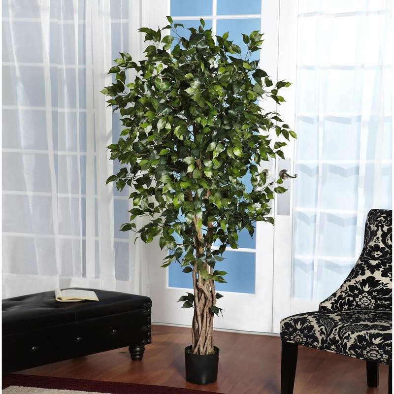 6 Ft Silk Tree - Palace Style Faux Tree for Home Office Decor - 6ft.