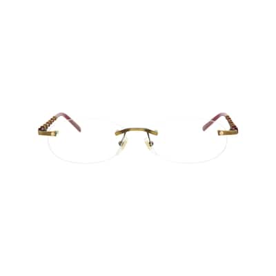Gucci Round-Frame Metal Optical Frames - N/A