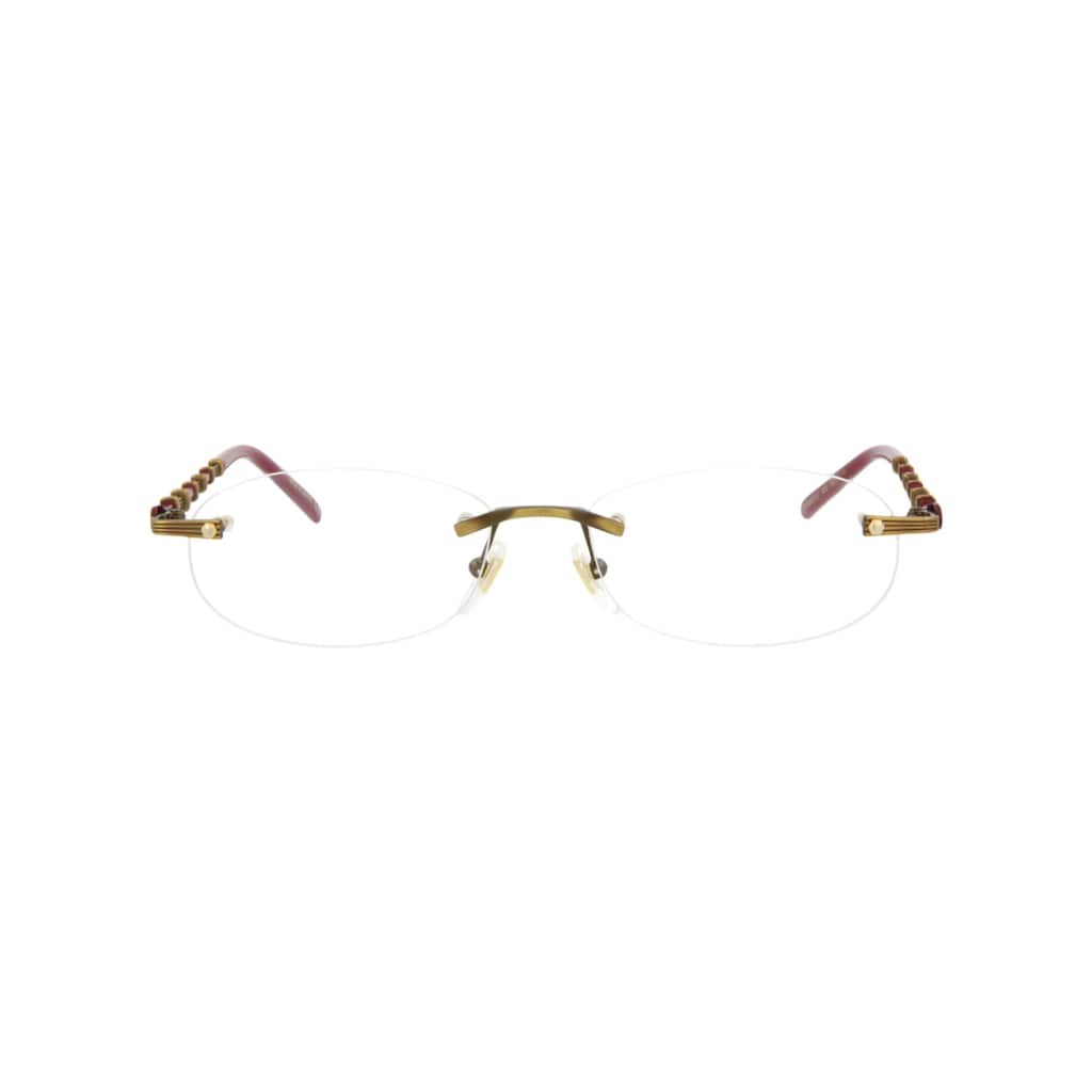 Gucci Round-Frame Metal Optical Frames