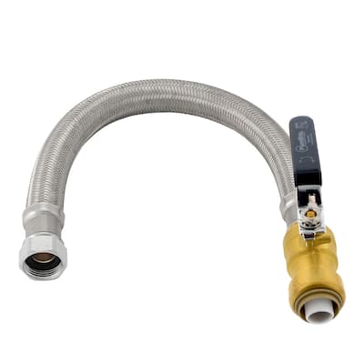 Jones Stephens 1/2" x 3/4" FIP x 18" PlumBite� Push On Water Heater