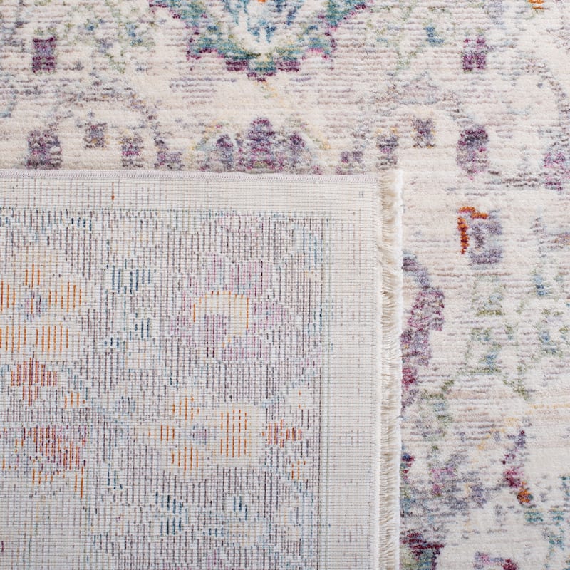 SAFAVIEH Illusion Kari Vintage Boho Oriental Viscose Rug with