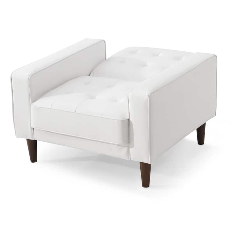 Andrews Faux Leather Chair Bed