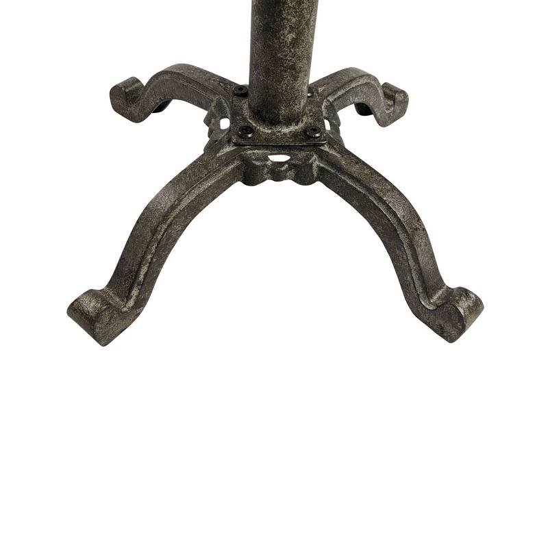 Round Top Adjustable Barstool - 30" - Brown