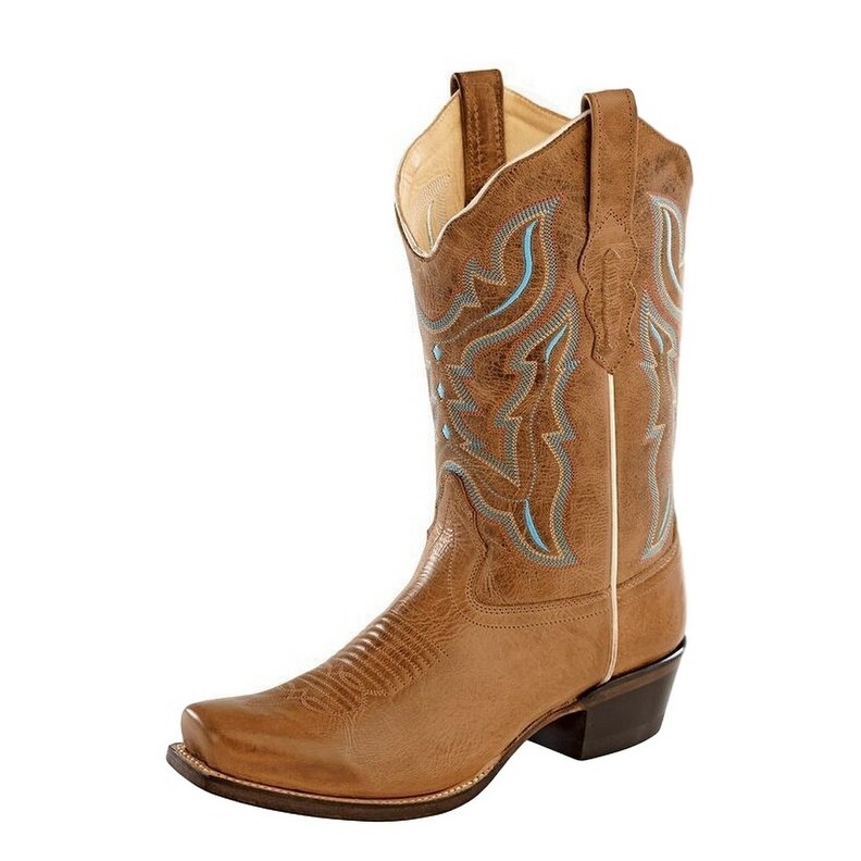 light tan cowboy boots