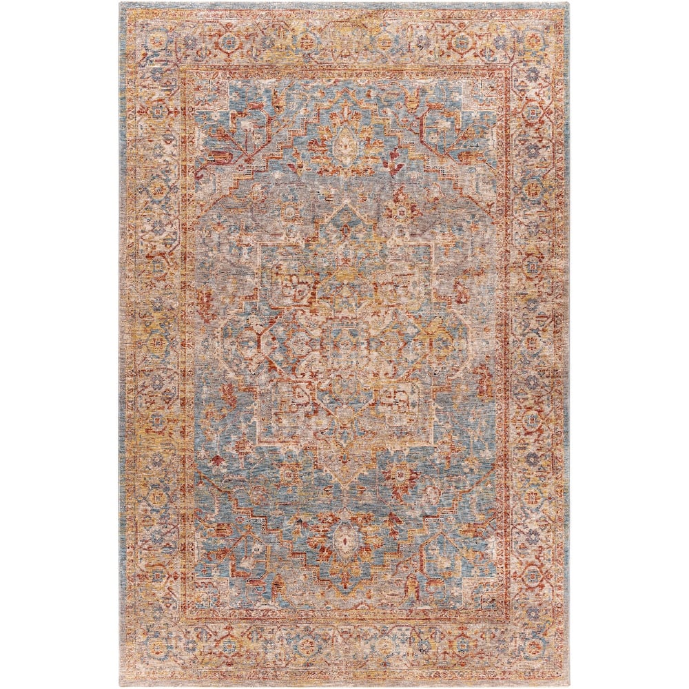 Livabliss Traditional Mirabel Medallion Area Rug