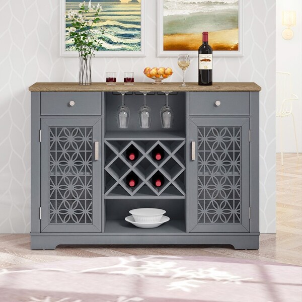 56 bottle top wine rack